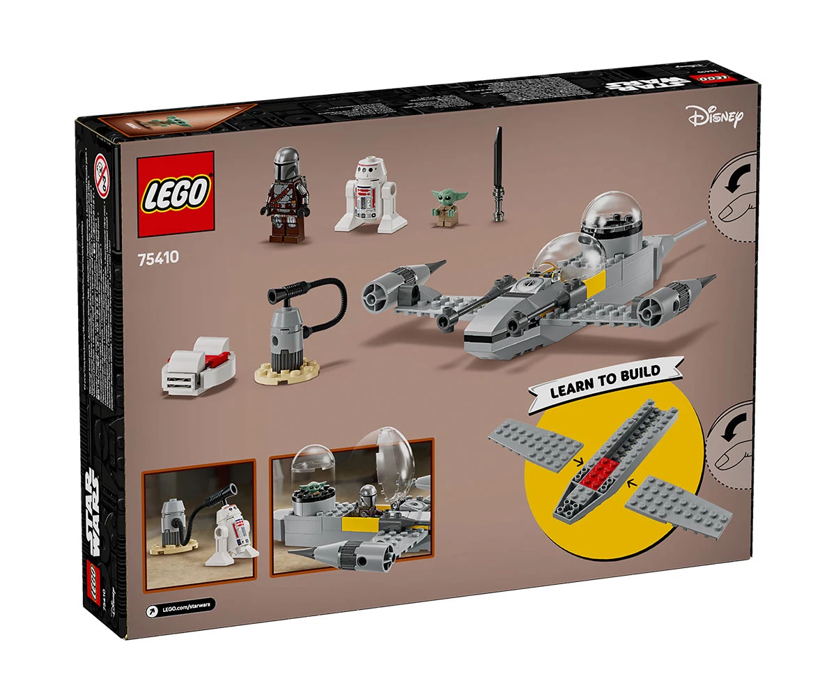Детски комплект за игра LEGO® Star Wars™ 75410 - Изтребител N-1 на Мандо и Грогу thumb 2 Конструктор ЛЕГО Star Wars 75410 thumb 2