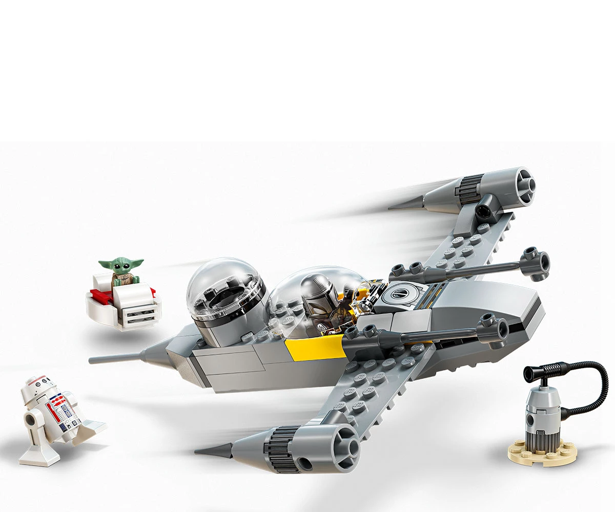Детски комплект за игра LEGO® Star Wars™ 75410 - Изтребител N-1 на Мандо и Грогу thumb 4 Конструктор ЛЕГО Star Wars 75410 thumb 4