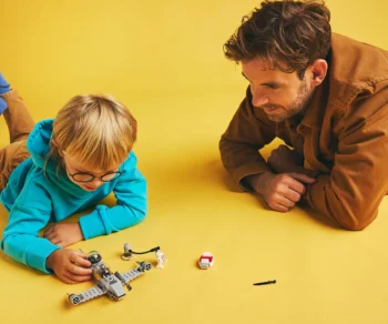 Детски комплект за игра LEGO® Star Wars™ 75410 – Изтребител N-1 на Мандо и Грогу