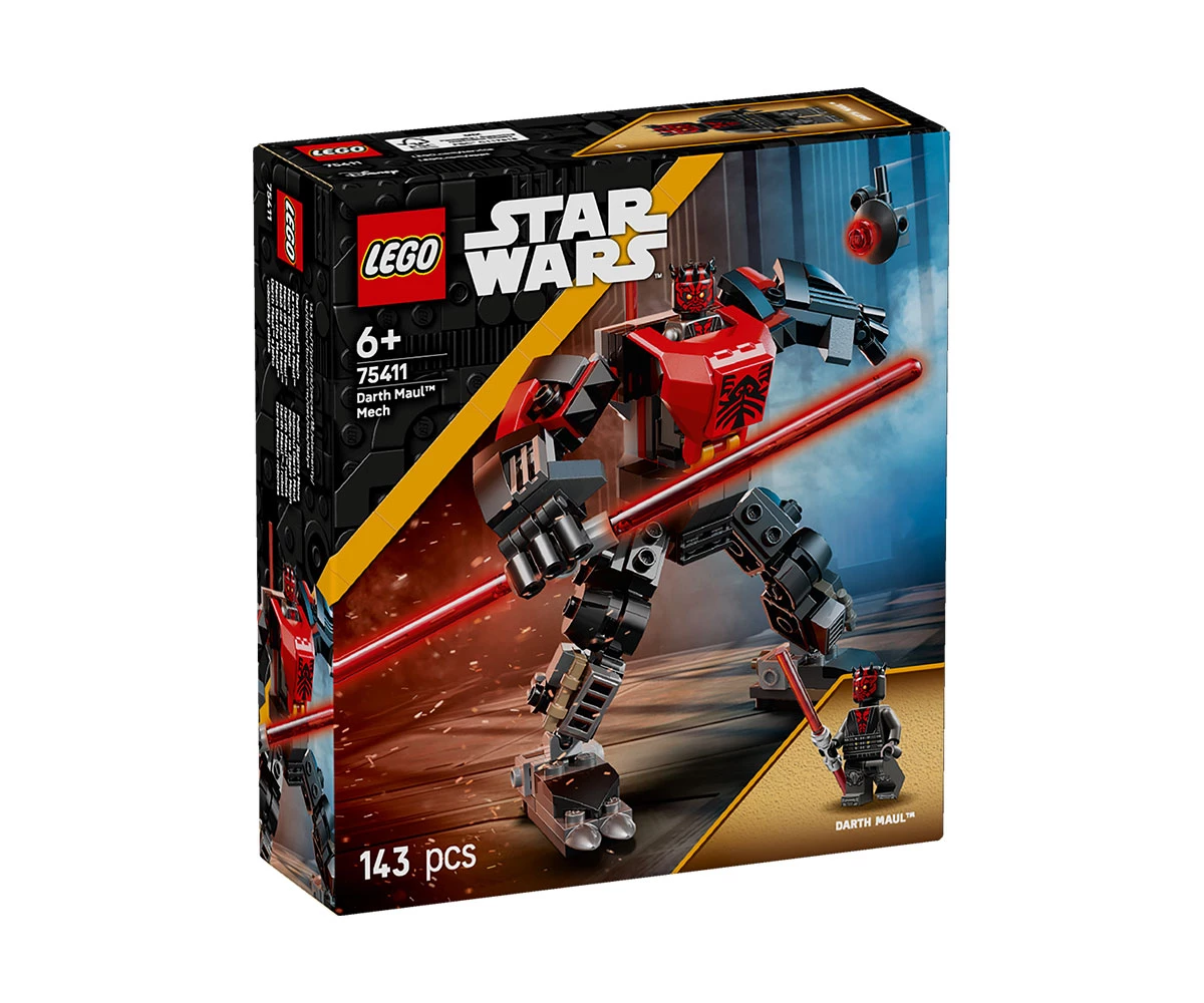 Детски комплект за игра LEGO® Star Wars™ 75411 - Робот на Дарт Моул LEGO® Star Wars™ 75411 - Darth Maul™ Mech