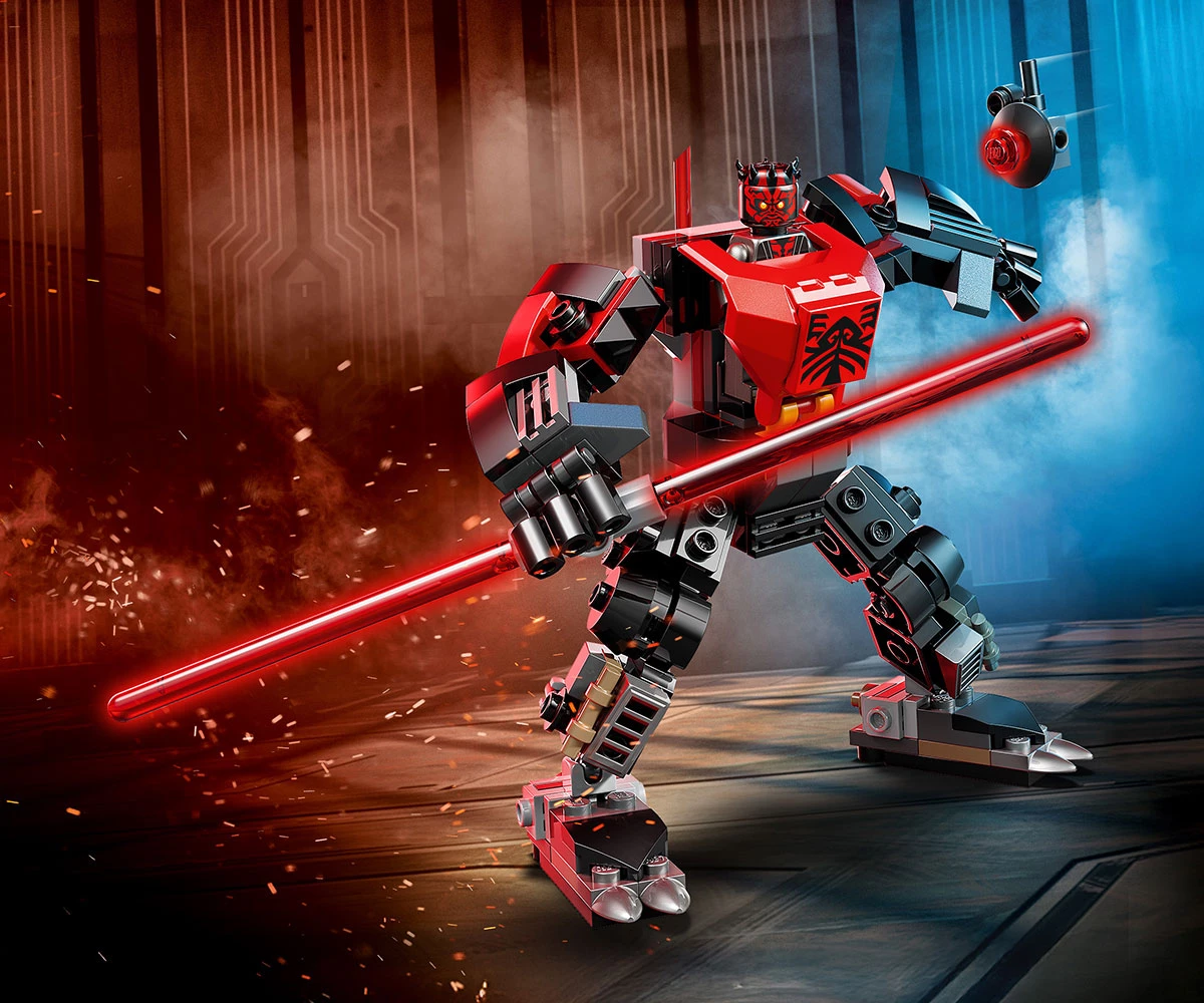 Детски комплект за игра LEGO® Star Wars™ 75411 - Робот на Дарт Моул thumb 11 LEGO® Star Wars™ 75411 - Darth Maul™ Mech thumb 11