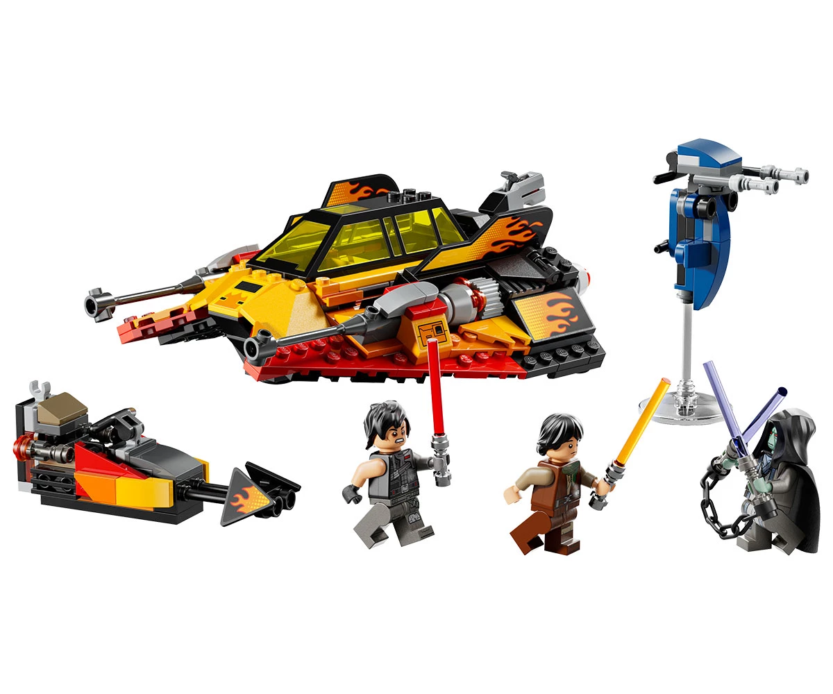 Детски комплект за игра LEGO® Star Wars™ 75414 - Снежен спидер „Изгаряща сила“ thumb 3 LEGO® Star Wars™ 75414 - The Force Burner Snowspeeder™ thumb 3