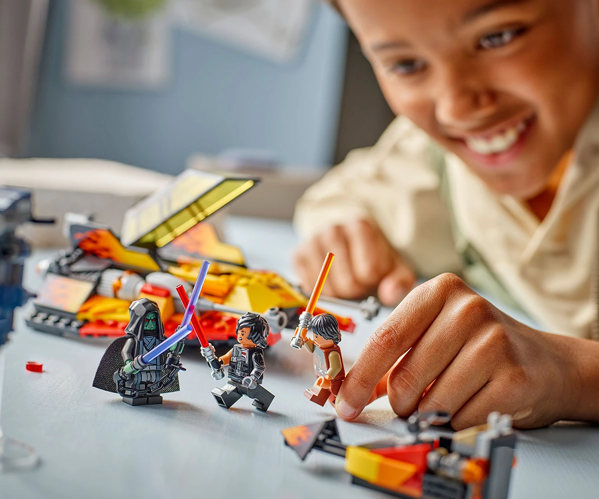 Детски комплект за игра LEGO® Star Wars™ 75414 - Снежен спидер „Изгаряща сила“ thumb 6 LEGO® Star Wars™ 75414 - The Force Burner Snowspeeder™ thumb 6