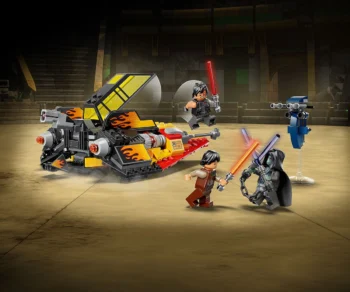 Детски комплект за игра LEGO® Star Wars™ 75414 – Снежен спидер „Изгаряща сила“