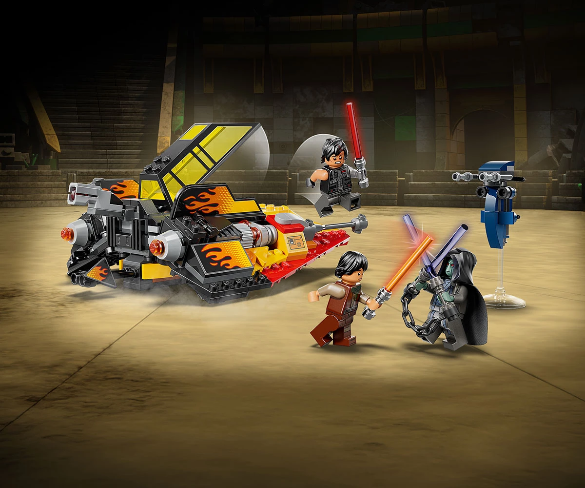 Детски комплект за игра LEGO® Star Wars™ 75414 - Снежен спидер „Изгаряща сила“ thumb 9 LEGO® Star Wars™ 75414 - The Force Burner Snowspeeder™ thumb 9