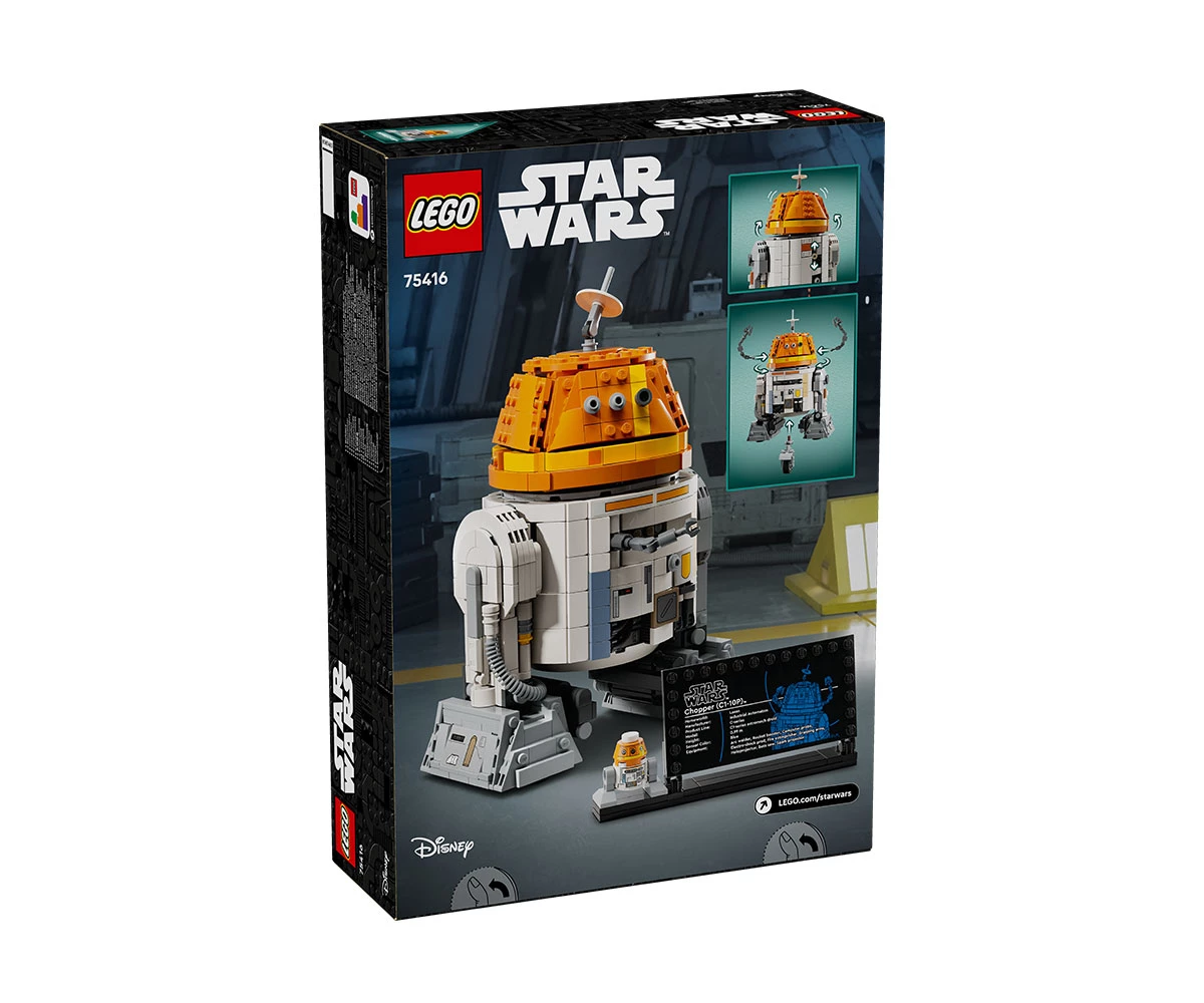 Детски комплект за игра LEGO® Star Wars™ 75416 - Дроид астромеханик Чопър (C1-10P) thumb 2 LEGO® Star Wars™ 75416 - Chopper (C1-10P)™ Astromech Droid thumb 2