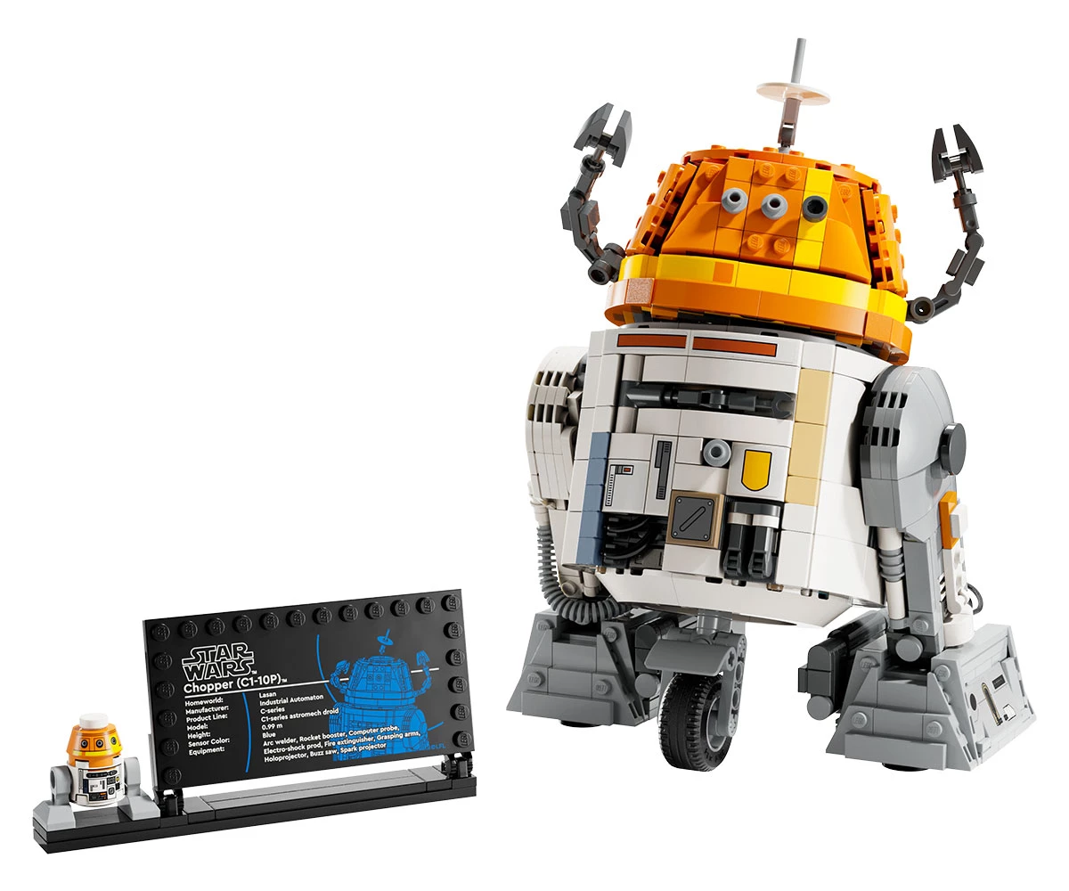 Детски комплект за игра LEGO® Star Wars™ 75416 - Дроид астромеханик Чопър (C1-10P) thumb 3 LEGO® Star Wars™ 75416 - Chopper (C1-10P)™ Astromech Droid thumb 3