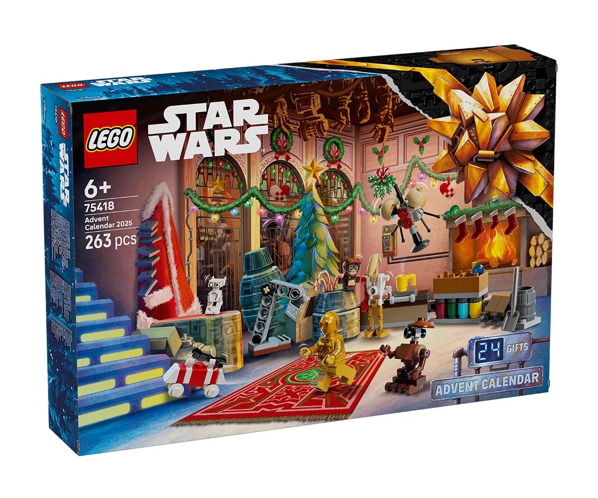 Детски комплект за игра LEGO® Star Wars™ 75418 - Коледен календар 2025 г. LEGO® Star Wars™ 75418 - Advent Calendar 2025