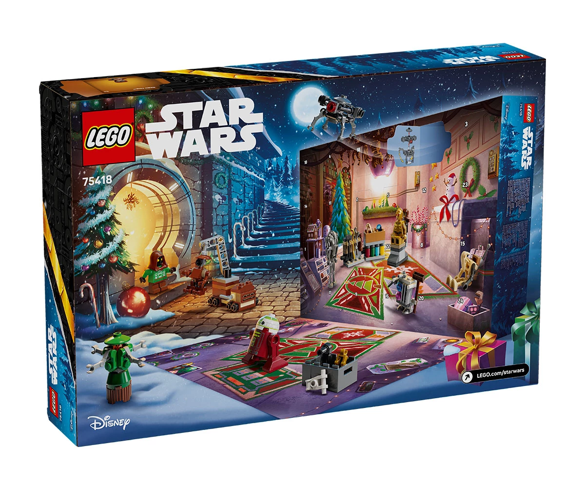 Детски комплект за игра LEGO® Star Wars™ 75418 - Коледен календар 2025 г. thumb 2 LEGO® Star Wars™ 75418 - Advent Calendar 2025 thumb 2