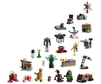 Детски комплект за игра LEGO® Star Wars™ 75418 – Коледен календар 2025 г.