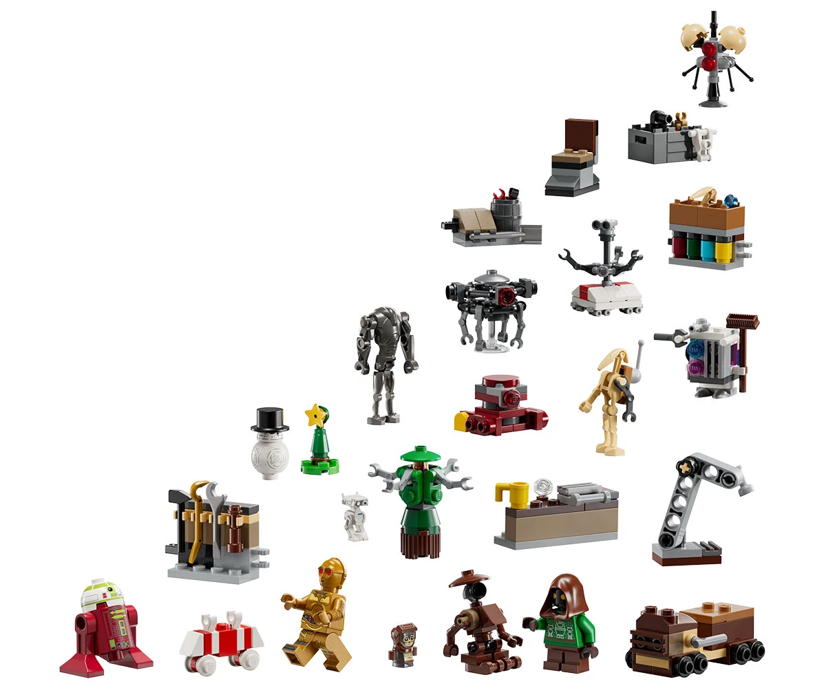Детски комплект за игра LEGO® Star Wars™ 75418 - Коледен календар 2025 г. thumb 3 LEGO® Star Wars™ 75418 - Advent Calendar 2025 thumb 3