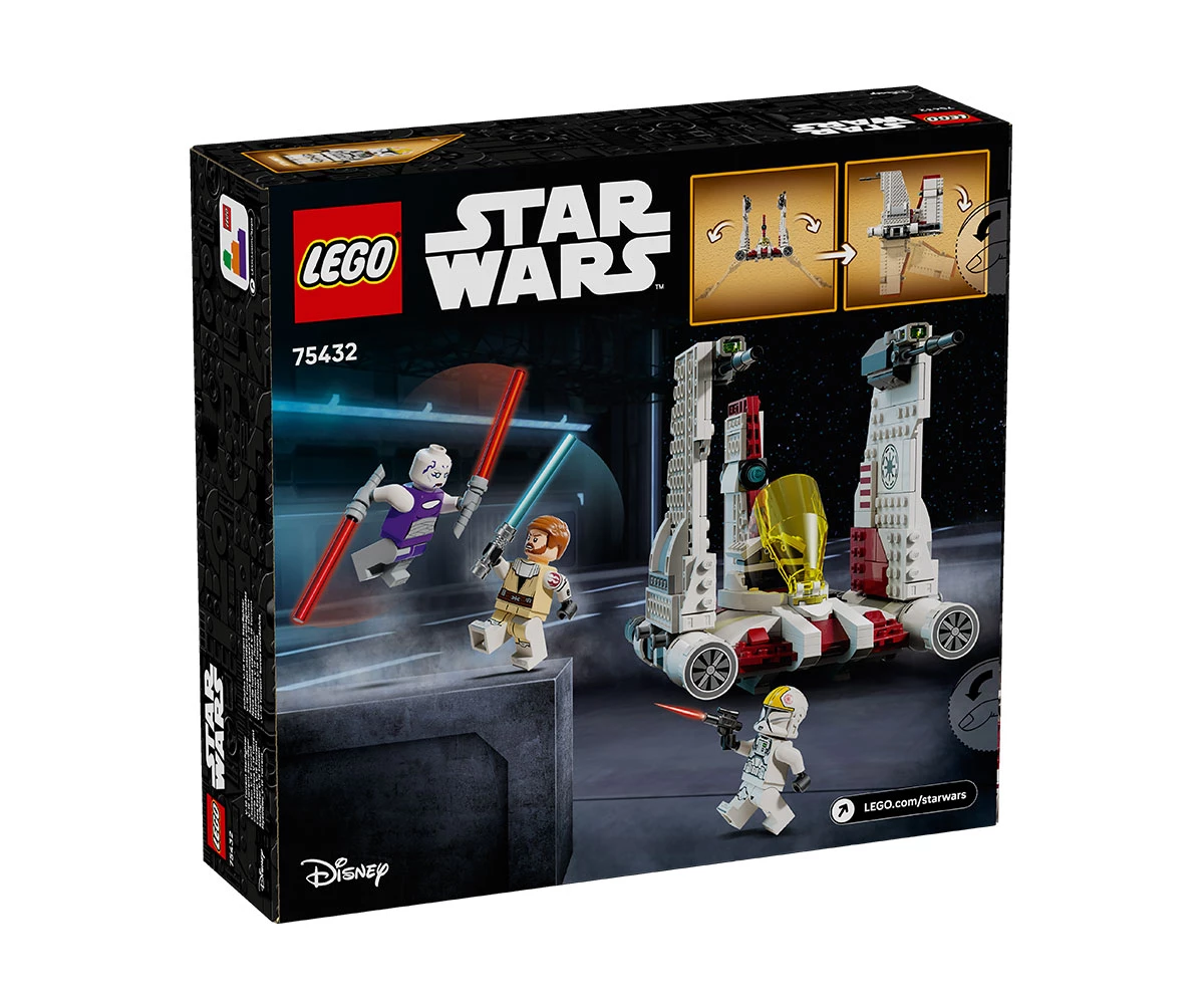 Детски комплект за игра LEGO® Star Wars™ 75432 - Изтребител V-19 „Поток“ thumb 2 LEGO® Star Wars™ 75432 - V-19 Torrent Starfighter thumb 2