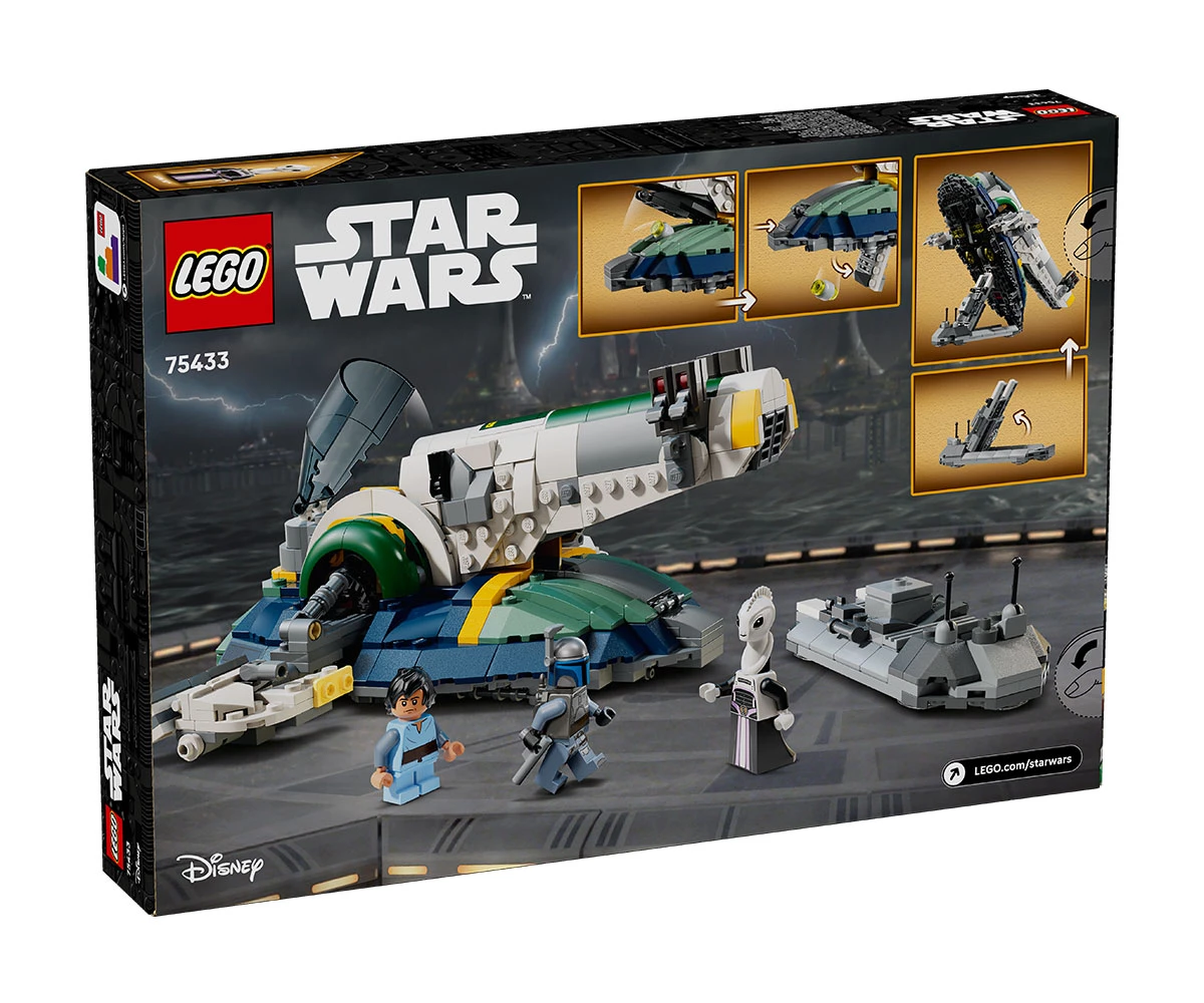 Детски комплект за игра LEGO® Star Wars™ 75433 - Космически кораб на Джанго Фет thumb 2 LEGO® Star Wars™ 75433 - Jango Fett's Starship thumb 2