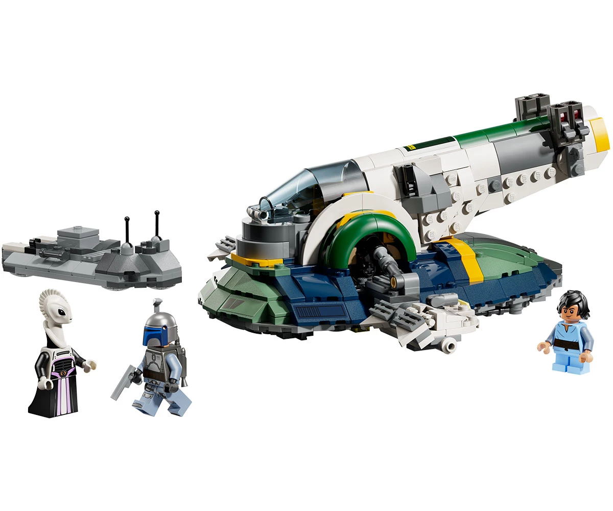 Детски комплект за игра LEGO® Star Wars™ 75433 - Космически кораб на Джанго Фет thumb 3 LEGO® Star Wars™ 75433 - Jango Fett's Starship thumb 3