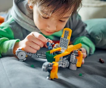 Детски комплект за игра LEGO® Marvel Super Heroes 76254 – Корабът на Ракетата