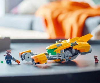 Детски комплект за игра LEGO® Marvel Super Heroes 76254 – Корабът на Ракетата