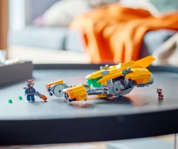 Детски комплект за игра LEGO® Marvel Super Heroes 76254 – Корабът на Ракетата