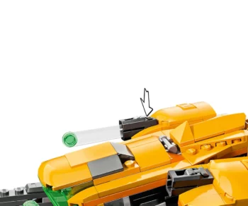 Детски комплект за игра LEGO® Marvel Super Heroes 76254 – Корабът на Ракетата
