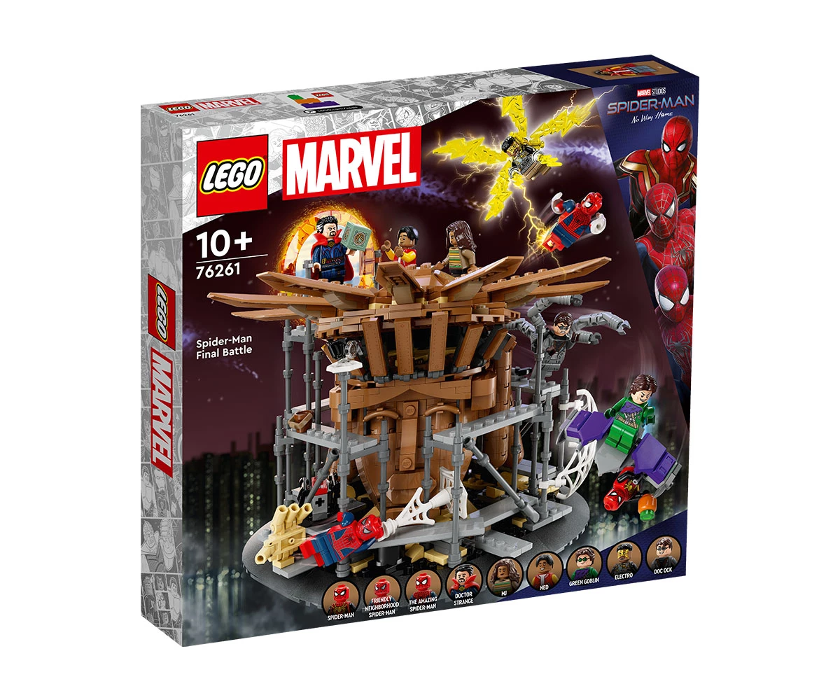 Детски комплект за игра LEGO® Marvel Super Heroes 76261 - Последната битка на Спайдърмен Конструктор ЛЕГО Marvel Super Heroes 76261
