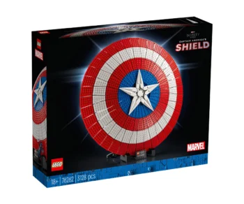Детски комплект за игра LEGO® Marvel Super Heroes 76262 – Щитът на Капитан Америка