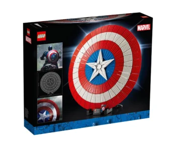 Детски комплект за игра LEGO® Marvel Super Heroes 76262 – Щитът на Капитан Америка
