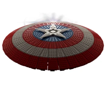Детски комплект за игра LEGO® Marvel Super Heroes 76262 – Щитът на Капитан Америка