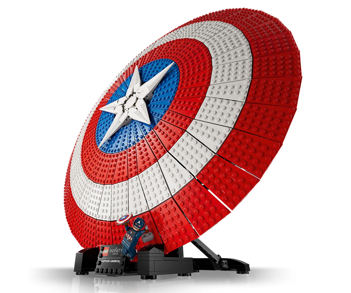 Детски комплект за игра LEGO® Marvel Super Heroes 76262 - Щитът на Капитан Америка thumb 5 Конструктор ЛЕГО Marvel Super Heroes 76262 thumb 5
