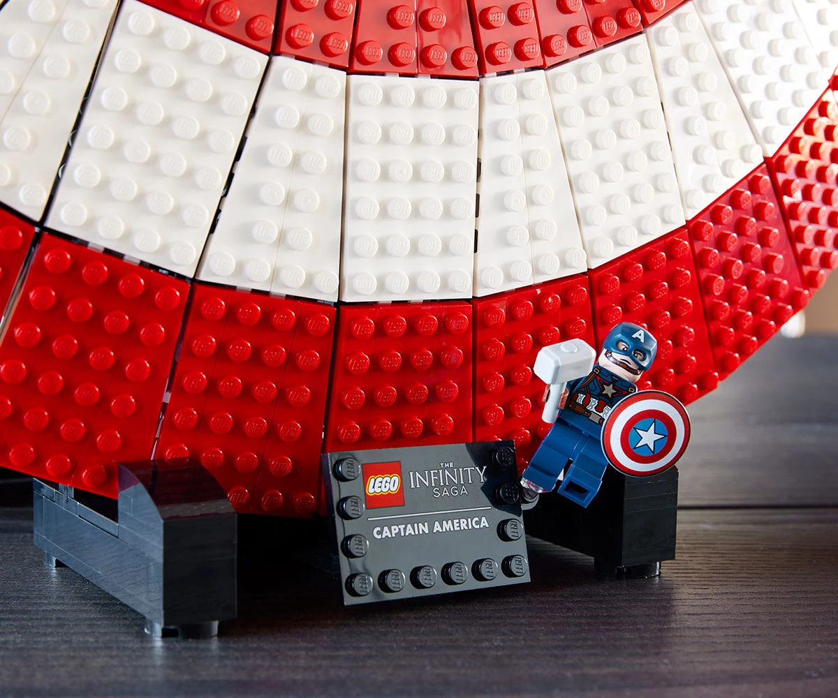 Детски комплект за игра LEGO® Marvel Super Heroes 76262 - Щитът на Капитан Америка thumb 8 Конструктор ЛЕГО Marvel Super Heroes 76262 thumb 8