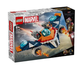 Детски комплект за игра LEGO® Marvel Super Heroes 76278 – Корабът Warbird на Ракета срещу Ронан