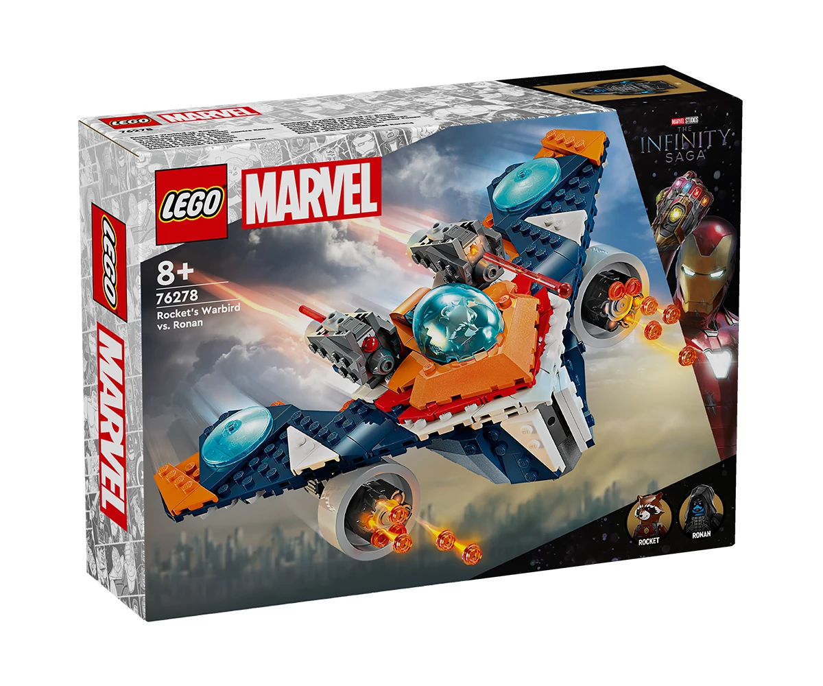 Детски комплект за игра LEGO® Marvel Super Heroes 76278 - Корабът Warbird на Ракета срещу Ронан Конструктор ЛЕГО Marvel Super Heroes 76278