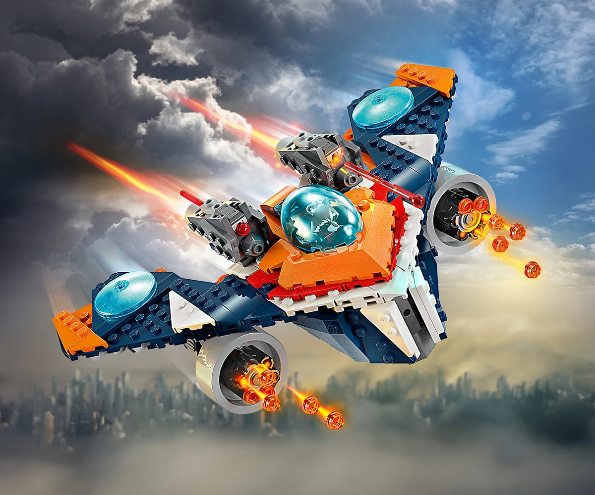 Детски комплект за игра LEGO® Marvel Super Heroes 76278 - Корабът Warbird на Ракета срещу Ронан thumb 5 Конструктор ЛЕГО Marvel Super Heroes 76278 thumb 5