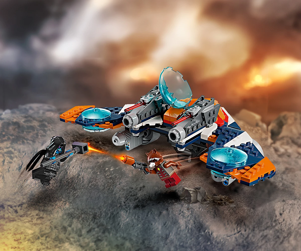 Детски комплект за игра LEGO® Marvel Super Heroes 76278 - Корабът Warbird на Ракета срещу Ронан thumb 6 Конструктор ЛЕГО Marvel Super Heroes 76278 thumb 6