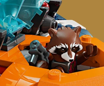 Детски комплект за игра LEGO® Marvel Super Heroes 76278 – Корабът Warbird на Ракета срещу Ронан