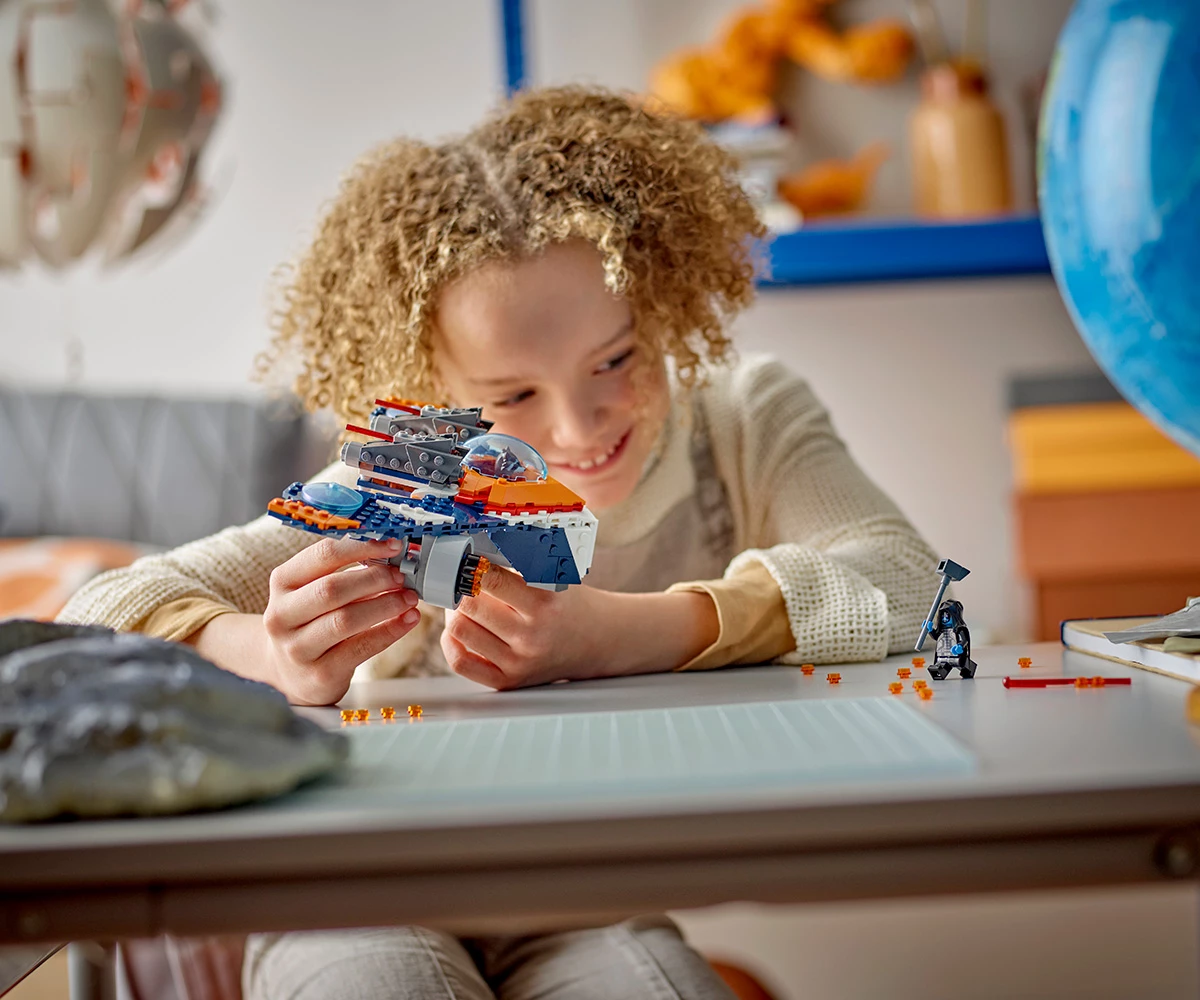 Детски комплект за игра LEGO® Marvel Super Heroes 76278 - Корабът Warbird на Ракета срещу Ронан thumb 12 Конструктор ЛЕГО Marvel Super Heroes 76278 thumb 12