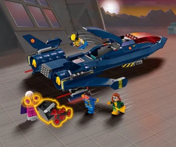 Детски комплект за игра LEGO® Marvel Super Heroes 76281 – X-Men X-Jet