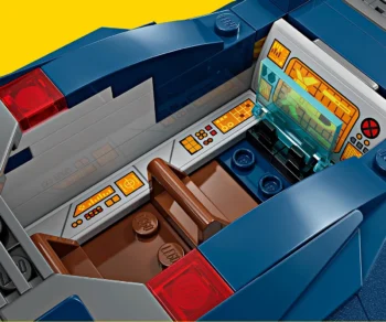 Детски комплект за игра LEGO® Marvel Super Heroes 76281 – X-Men X-Jet