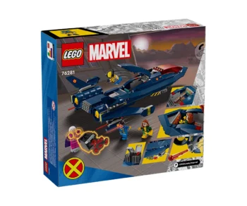 Детски комплект за игра LEGO® Marvel Super Heroes 76281 – X-Men X-Jet