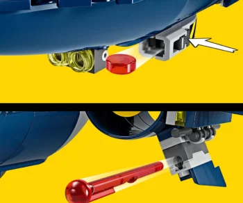 Детски комплект за игра LEGO® Marvel Super Heroes 76281 – X-Men X-Jet