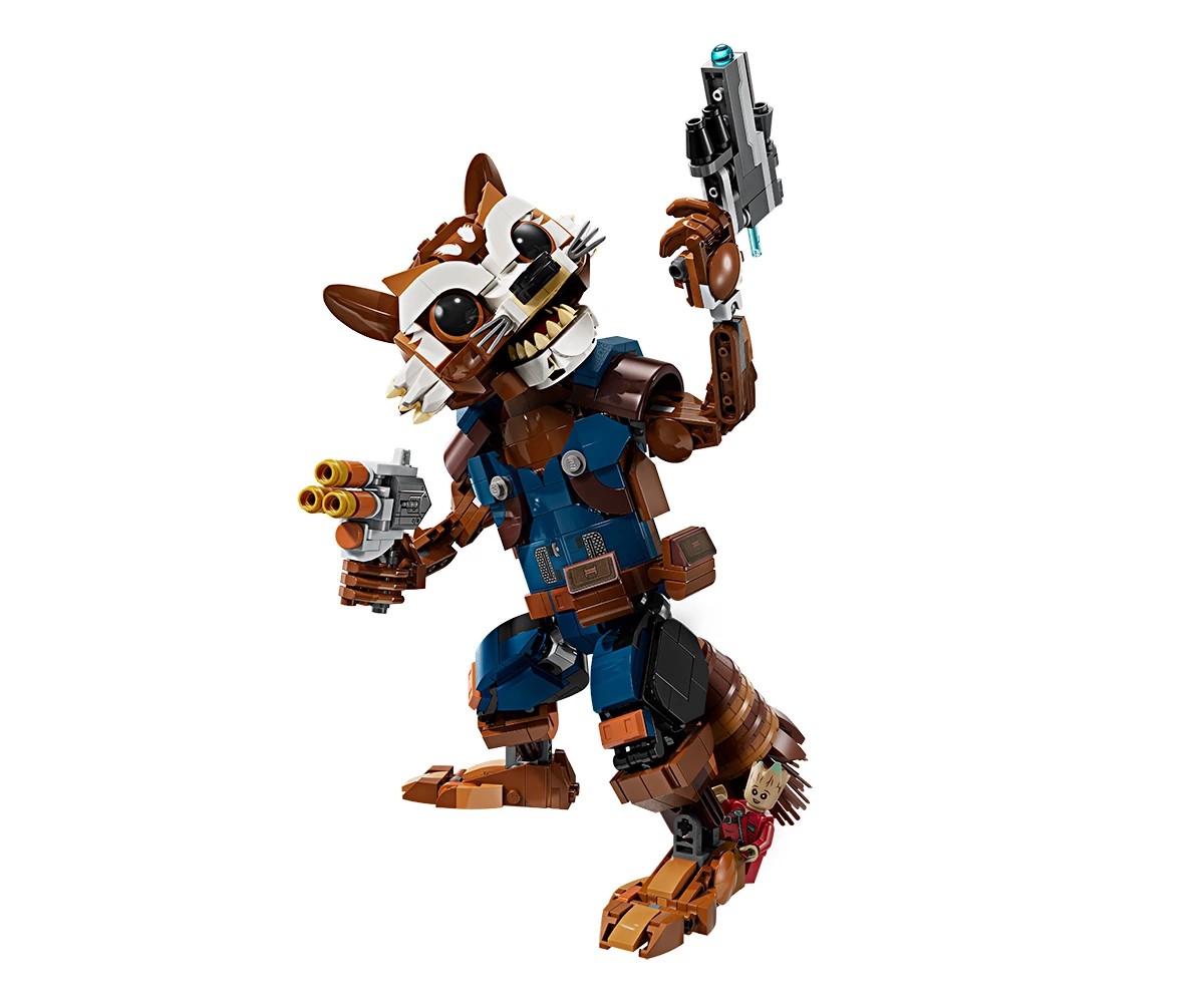 Детски комплект за игра LEGO® Marvel Super Heroes 76282 - Ракета и бебе Грут thumb 3 Конструктор ЛЕГО Marvel Super Heroes 76282 thumb 3