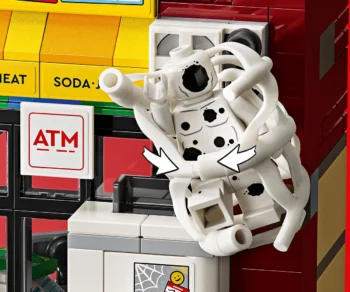 Детски комплект за игра LEGO® Marvel 76311 – Спайди-вселената: Майлс Моралес срещу Петното