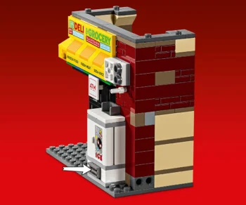 Детски комплект за игра LEGO® Marvel 76311 – Спайди-вселената: Майлс Моралес срещу Петното