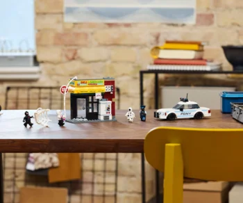 Детски комплект за игра LEGO® Marvel 76311 – Спайди-вселената: Майлс Моралес срещу Петното