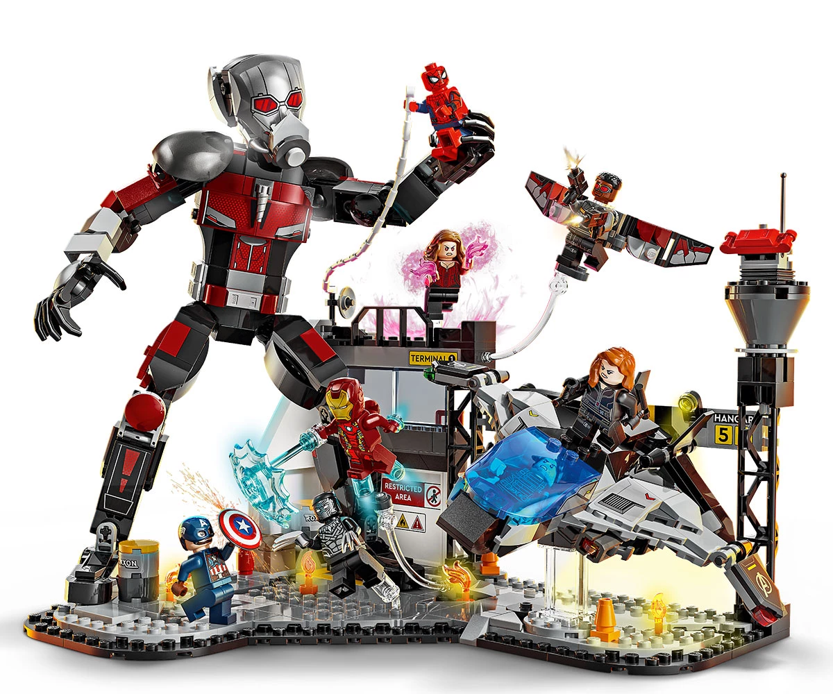 Детски комплект за игра LEGO® Marvel 76314 - Екшън битка от Първият отмъстител: Войната на героите thumb 5 Конструктор ЛЕГО Marvel 76314 thumb 5