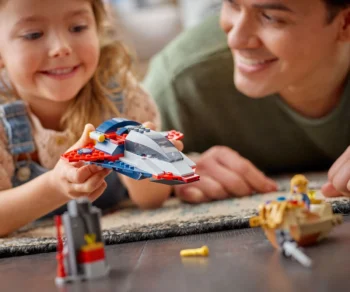 Детски комплект за игра LEGO® Marvel Super Heroes 76319 – Капитан Америка срещу Танос