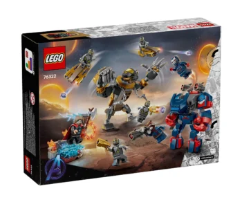 Детски комплект за игра LEGO® Marvel Super Heroes 76322 – Отмъстителите: Краят Тор срещу Читаури