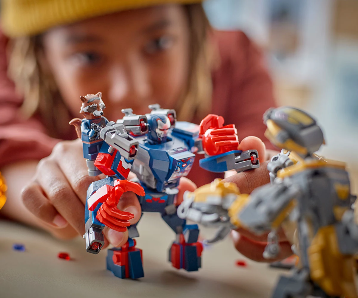 Детски комплект за игра LEGO® Marvel Super Heroes 76322 - Отмъстителите: Краят Тор срещу Читаури thumb 6 LEGO® Marvel Super Heroes 76322 - Avengers: Endgame Thor vs. Chitauri thumb 6