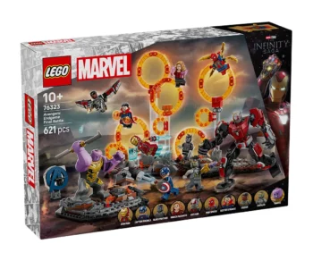 Детски комплект за игра LEGO® Marvel Super Heroes 76323 – Отмъстителите: Краят Последната битка