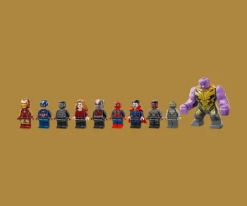 Детски комплект за игра LEGO® Marvel Super Heroes 76323 – Отмъстителите: Краят Последната битка