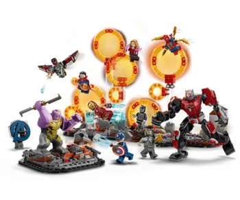 Детски комплект за игра LEGO® Marvel Super Heroes 76323 – Отмъстителите: Краят Последната битка