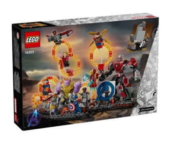 Детски комплект за игра LEGO® Marvel Super Heroes 76323 – Отмъстителите: Краят Последната битка